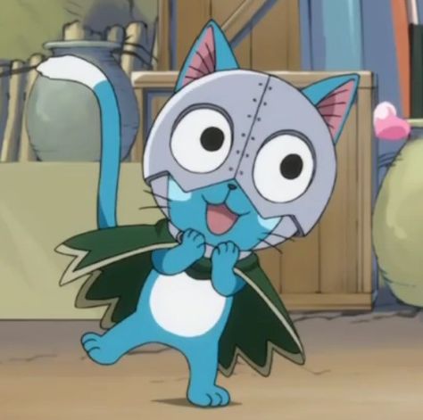 Fairy Tail Pfp, Happy From Fairy Tail, Happy The Cat, Fairy Tail Cat, Happy Fairy Tail, Happy Meme, Anime Fairy Tail, Fav Character, Dragon Princess