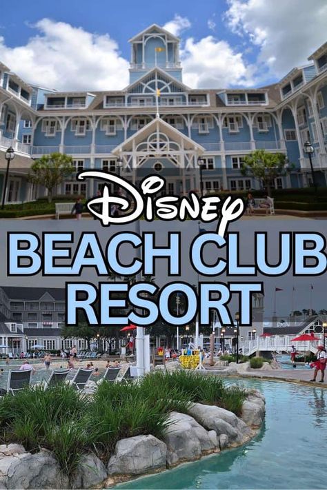 One of Disney's most picturesque resorts at Walt Disney World is the Beach Club.  Disney Beach Club Resort features unique amenities and makes you feel like you are spending a summer in New England. Check out all the unique features of this Disney Deluxe Resort. #disney Beach Club Resort Disney, Summer In New England, Disney Beach Club Resort, Disney Deluxe Resorts, Disney Beach Club, The Beach Club, Disney Vacation Club, Disney Resorts, Disney Cruise Line