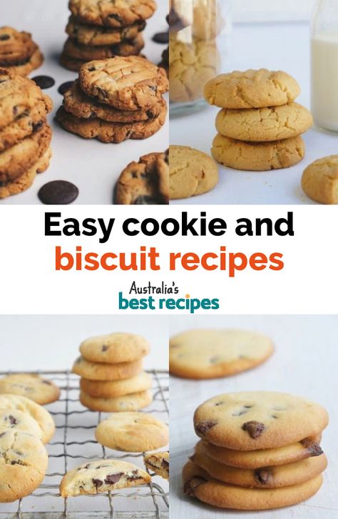 Australian Biscuit Recipes, Australian Cookies, Aussie Recipes, Cakes Slices, Basic Cookie Recipe, Aussie Food, Desserts With Biscuits, Biscuit Recipes, Australia Food