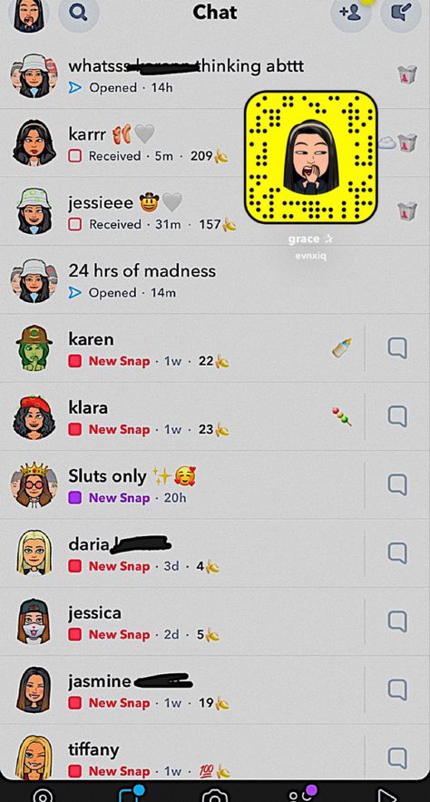 Snap Accounts For Streaks, Snapchat Recents List, Snap Codes People, Snapchat Recents, Snap Codes, Snap Names, Snapchat Inspiration, Names For Snapchat, Snapchat Usernames