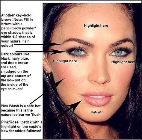 Megan Fox have the most requested eyebrow shape. Fox Makeup Tutorial, Minimal Makeup Tutorial, Megan Fox Eyebrows, Megan Fox Makeup, Brow Filler, Fox Makeup, Minimal Makeup, Makeup Hacks, Perfect Eyebrows