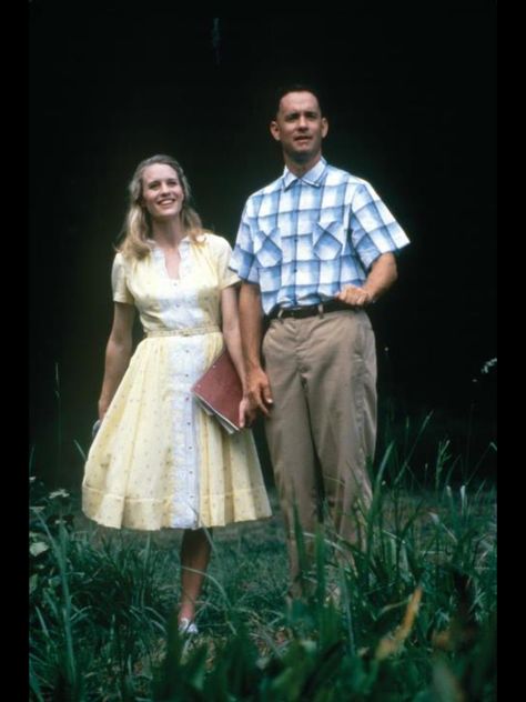 Jenny & Forest Forest Gump And Jenny, Tom Hanks Forrest Gump, Forrest Gump 1994, Forest Gump, Robin Wright, I Love Cinema, Forrest Gump, Famous Couples, Movie Couples