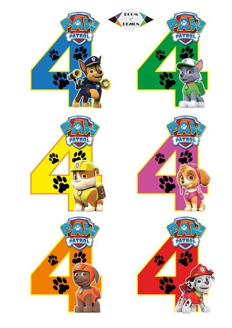 Cupcakes Paw Patrol, Paw Patrol Centerpieces, Paw Patrol Party Printables, Paw Patrol Centerpiece, Paw Patrol Party Supplies, Paw Patrol Birthday Decorations, Paw Patrol Stickers, Imprimibles Paw Patrol, Paw Patrol Party Decorations