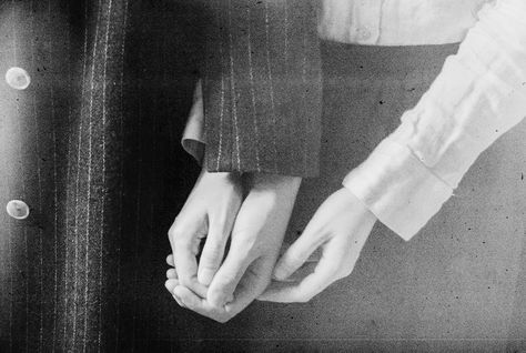 Hands Holding, Holding Hands, Black And White, White, Black