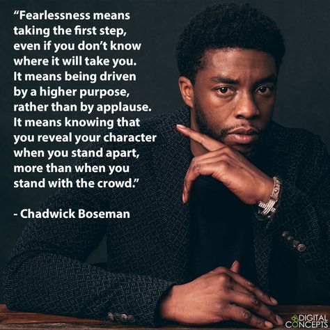 Chadwick Boseman Quotes, Conversation Tips, Positive Living Quotes, Rest In Power, Successful Man, Vision 2025, Living Quotes, Free Friday, Celebrity Quotes