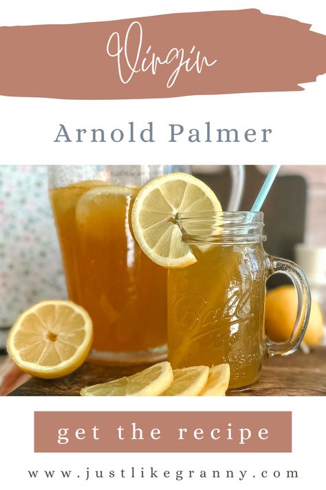 Arnold Palmers for Your Summer Events: Tasty and Refreshing Recipes | Just Like Granny | The Best Easiest & Delicious Recipes Homemade Arnold Palmer, Easy Refreshing Drinks, Arnold Palmer Recipe, Arnold Palmer Drink, Refreshing Recipes, Black Tea Bags, Refreshing Drinks Recipes, Popular Drinks, Arnold Palmer