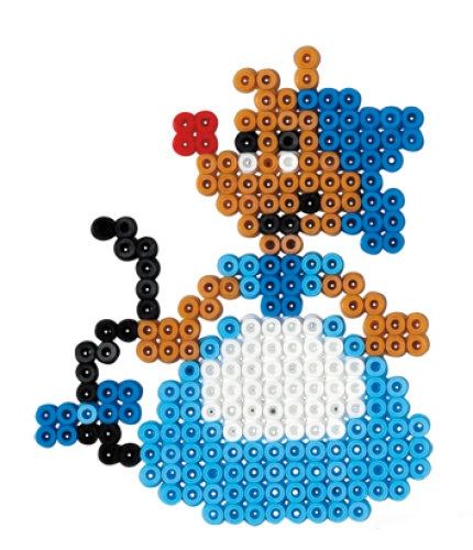 Hama strijkkralen set Disney princess (7909) Melty Bead Patterns, Easy Perler Beads Ideas, Fuse Bead Patterns, Hama Beads Design, Fusion Beads, 8bit Art, Perler Bead Templates, Diy Perler Bead Crafts, Bead Sprite