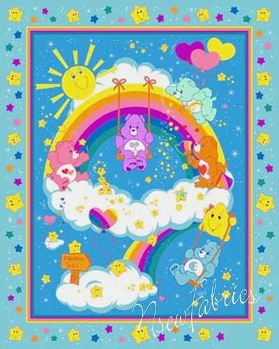 Care Bears Rainbow, Care Bear Tattoos, Care Bears Vintage, Care Bear Party, Childhood Cartoons, Sew Quilt, Quilting Blogs, Care Bears Cousins, Bear Blanket