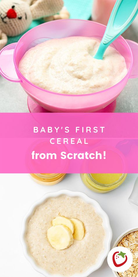 Homemade Baby Rice Cereal, Rice Cereal Recipes Baby, How To Make Baby Cereal Homemade, Make Your Own Baby Food Stage 1, Homemade Rice Cereal For Babies, How To Make Baby Oatmeal, Baby Cereal Recipes 4 Months, Infant Oatmeal Recipes, Diy Baby Oatmeal Cereal