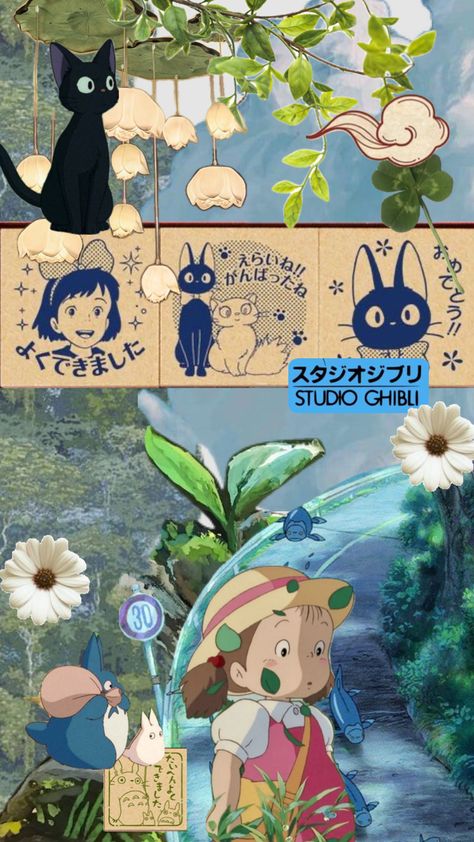 #ghibli Cool Studio Ghibli Wallpaper, All Ghibli Characters Wallpaper, Studio Ghibli Movies Wallpaper, Studio Ghibli Wallpaper Desktop Hd, High Resolution Studio Ghibli Wallpaper, Studio Ghibli Wallpapers, Ghibli Cute, Studio Ghibli Collage Wallpaper, Meeting Celebrities