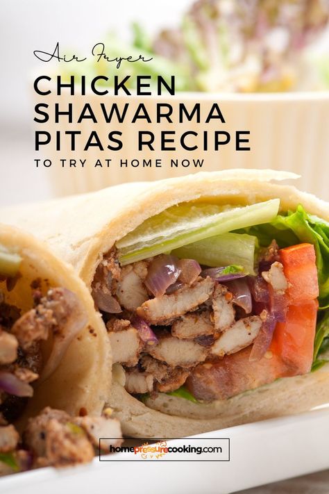 Get ready for a flavor explosion with these mind-blowing Air Fryer Chicken Shawarma Pitas! The air fryer makes the chicken incredibly crispy on the outside and juicy on the inside. Paired with tangy pickles and fresh veggies, these pitas are a game-changer for your meal rotation. Perfect for busy nights when you need something quick and delicious. Try it once, and you’ll be hooked! Meal Rotation, Pita Recipes, Marinated Chicken Thighs, Healthy Dinner Options, Chicken Shawarma, Dinner Options, Air Fryer Chicken, Fresh Veggies, The Chicken