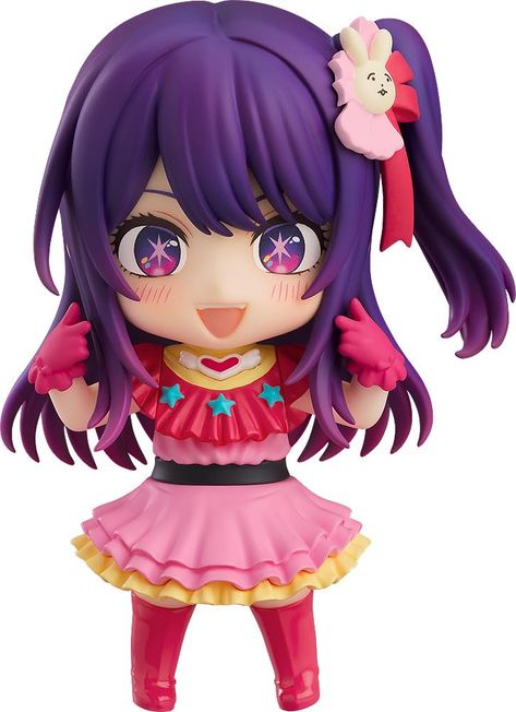 PRICES MAY VARY. A Good Smile Company import From the manga series Three face plates included for multiple expressions Includes a microphone and interchangeable parts Enjoy recreating all kinds of poses Nendoroid Icon, Anime Nendoroid, Nendoroid Anime, Face Plates, When They Cry, Oshi No Ko, Eye Painting, Smiling Face, Funko Pops