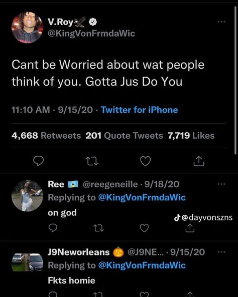 King Von Tweets, King Von Quotes, Von Tweets, Dayvon Bennett, King Von, Gangsta Quotes, Cat Profile, Rap Lyrics Quotes, Retro Room