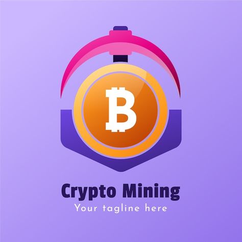 Crypto mining logo template | Free Vector #Freepik #freevector #mining-logo #crypto-logo #cryptocurrency-logo #digital-money Mining Logo, Cryptocurrency Logo, Crypto Logo, Digital Money, Free Logo Templates, Crypto Mining, Work Tools, Bitcoin Mining, Crypto Currencies