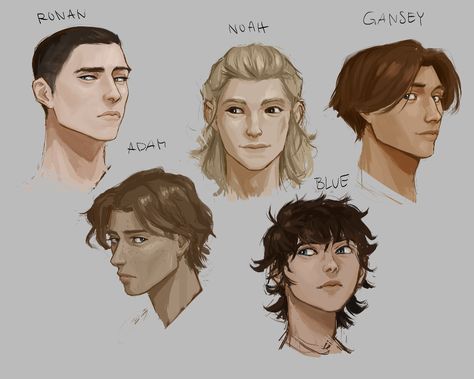 Blue Raven Cycle, The Raven Boys Characters, The Raven Cycle Characters, Orla The Raven Cycle, Blue And Gansey Fanart, Blue Sargent Fanart, The Raven Cycle Funny, The Raven Boys Fan Art, Pynch Fanart