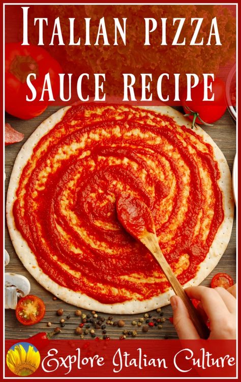 Pizza Sauce Recipe Fresh Tomatoes, Italian Pizza Sauce Recipe, Authentic Italian Pizza Sauce, Pizza Melts, Italian Pizza Sauce, Tomato Pizza Sauce, Resep Pizza, Authentic Italian Pizza, Italian Tomato Sauce