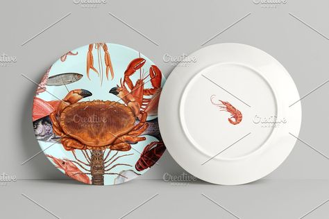 Big sea bundle! #ad , #fully#pictures#Adobe#created Cooking Mussels, Dinner Seafood, Seafood Shop, Life Illustration, Yummy Seafood, Sea Illustration, Brochure Inspiration, Sea Underwater, Big Sea