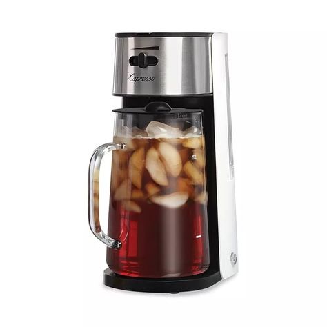 Capresso Iced Tea Maker Iced Tea Maker, Iced Coffee Maker, Tea Brewer, Iced Tea Recipes, Tea Maker, Flavor Enhancers, Glass Carafe, Ice Tea, Tea Makers