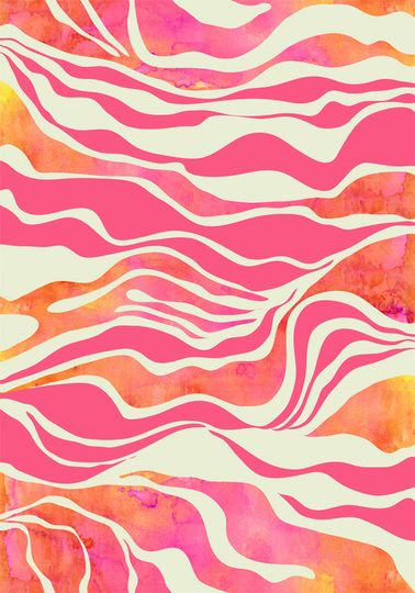 Pattern Design Inspiration, Wavy Lines, Contemporary Wallpaper, Design Textile, Arte Inspo, Print Inspiration, Cute Patterns Wallpaper, Design Floral, Textile Patterns