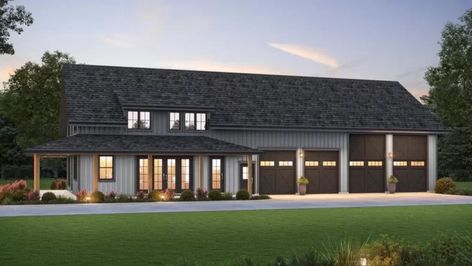 Barndo With Foyer, Shed With Living Quarters Floor Plans, Walkout Barndominium, Basic Barndominium Floor Plans, Bardominum Ideas Floor Plans 2 Story, House Plans Master On Main Floor, 1.5 Story Barndominium Floor Plans, 2 Story Barndominium With Shop, 2 Story Shop House