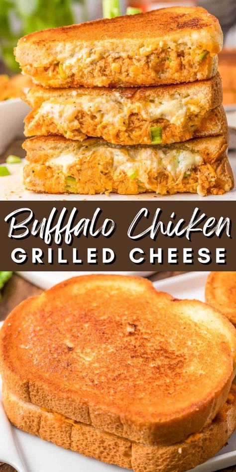 Buffalo Chicken Dip Grilled Cheese, Buffalo Chicken Grilled Cheese Sandwich, Buffalo Chicken Melt Sandwiches, Buffalo Chicken Melt, Buffalo Chicken Grilled, Chicken Grilled Cheese, Buffalo Chicken Grilled Cheese, Horseshoe Bar, Dorm Food