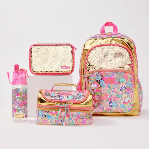 In Stock Genuine Australia Smiggle Children Student School Bag Pen Case Lunch Bag Double Shoulder Backpack Student Gift - AliExpress 1501 Smiggle Backpack, Holiday Photoshoot, Backpack Gift, Golden Anniversary, Women's Shoes Accessories, Trolley Bags, Toca Life, Gold Anniversary, Backpacking Gear