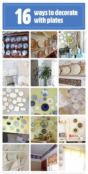 AMAZING collection of plate decorating - curated from @Hometalk featured on Funky Junk Interiors Decorating With Plates, Plate Decorating, Plate Walls, Plates On The Wall, Funky Junk Interiors, Plate Wall Decor, Plate Decor, Hanging Plates, Plate Display