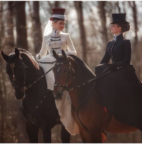 Victorian Riding Dress, 1880s Riding Habit, Victorian Riding Outfit, 1760s Fashion, Victorian Era Aesthetic, Equestrian Dress, Victorian Horse, British Country Style, Horse Riding Outfit