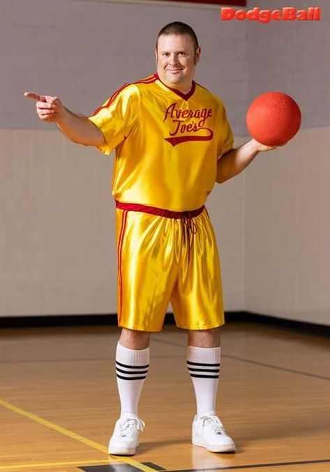 Plus Size Dodgeball Average Joes Costume Average Joes Costume, Bacon Halloween Costume, Dodgeball Costume, Plus Size Costume, Average Joe, Elf Clothes, Halloween Costume Shop, Jumpsuit Men, Dog Halloween Costumes