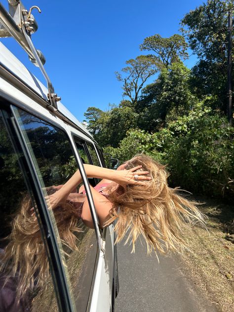 Head Hanging Out Of Car Window Aesthetic, Summer Car Pictures, Head Out Of Window Aesthetic, Out The Window Aesthetic Car, Summer Hawaii Aesthetic, Hanging Out The Car Window Pics, Head Out Car Window Aesthetic, Head Out Window Aesthetic, Windows Down Aesthetic Car