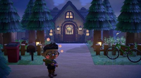 Woodsy Home, Animal Crossing Characters, Animal Crossing Pocket Camp, Island Decor, New Animal Crossing, Animal Crossing Game, Witch House, Island Design, Animal Crossing Qr