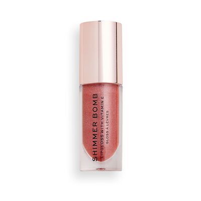 Makeup Revolution Shimmer Bomb Lip Gloss Distortion Revolution Lip Gloss, Revolution Beauty, Buy Makeup, Natural Glowy Makeup, Makeup To Buy, Lip Glosses, Glowy Makeup, Makeup Revolution, Vitamin E