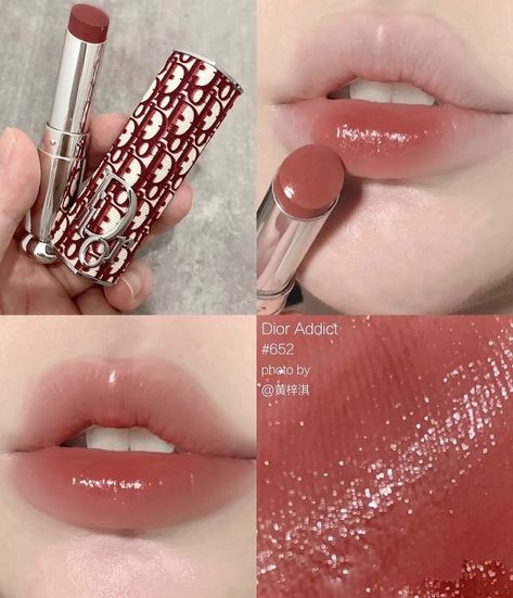 Dior Swatches, Dior Lipstick Swatches, Dior Lip Balm, Face Transformation, Koleksi Makeup, Dior Addict Lipstick, Koleksi Parfum, Lips Inspiration, Dior Lip