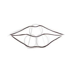 Mouth Drawing, Eye Drawing Tutorials, Human Figure Drawing, Lips Drawing, Drawing Supplies, Love Drawings, Eye Drawing, Art Drawings Simple, A Drawing