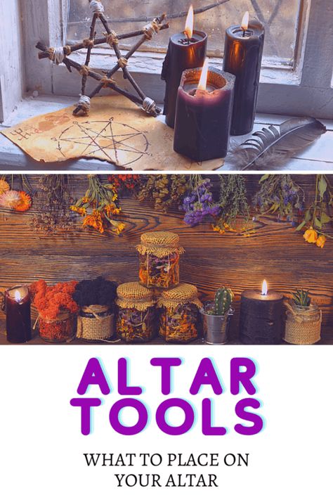 Set Up An Altar, How To Set Up A Witch Alter, Setting Up An Alter, Pagan Altar Set Up, Witch Alter Set Up Ideas, How To Set Up An Altar For Witchcraft, Witch Altar Items, Alter Cloth Pagan, Altar Cloth Ideas