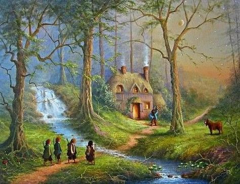 Not all those who wander are lost. J.R.R. Tolkien Tom Bombadil, John Howe, Hobbit Art, Middle Earth Art, Tolkien Art, Lotr Art, Heroic Fantasy, The Shire, Jrr Tolkien