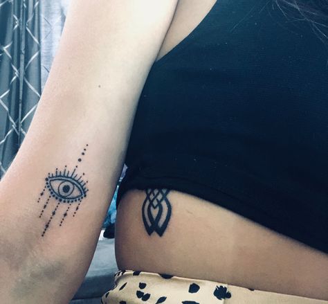 Evil Eye Linework, Evil Eye Back Tattoo, 3rd Eye Tattoo Women, Third Eye Tattoo For Women, Greek Eye Tattoo, Spiritual Eye Tattoo, Evil Eye Tattoo Design, Evil Eye Tattoo For Women, Intuition Eye Tattoo