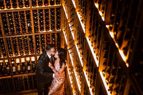 Raise a glass to the future Mr. and Mrs.! Capturing the love and laughter of this amazing couple in their favourite restaurant's stunning wine cellar made for a picture-perfect engagement shoot. Bonus points for not having to worry about the weather! Wine Cellar Photoshoot, The Future Mr And Mrs, Future Mr And Mrs, Photoshoot Locations, Wine Barrel, To The Future, Mr And Mrs, Engagement Shoot, Wine Cellar