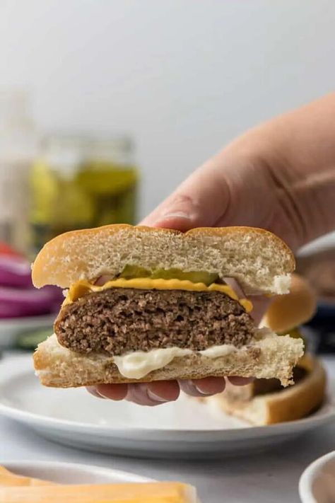 Burgers In Air Fryer, Bison Meatballs, Ground Bison, Bison Burgers, Gluten Free Buns, Gluten Free Bread Crumbs, Going Vegetarian, Food Thermometer, Steak Sauce