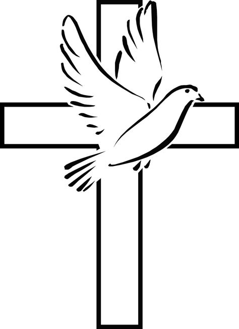 Holy Spirit Dove Clip Art | 28 holy spirit dove pictures free cliparts that you can download to ... Small Dove Tattoos, Tattoo Christian, Dove Tattoo Design, Cross Clipart, Cross Drawing, Holy Spirit Dove, Dove Tattoos, Dove Pictures, Clip Art Library