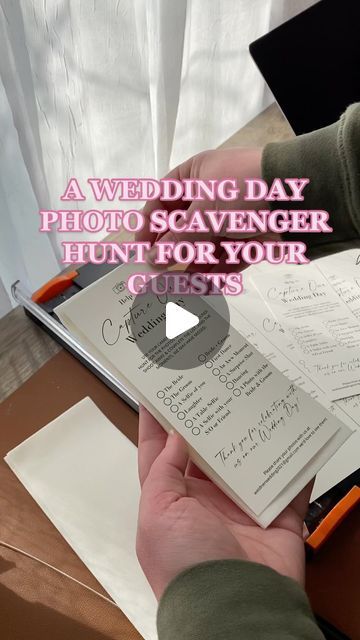 Raechel | Michigan Photographer on Instagram: "a wedding day photo scavenger hunt, just a little something to get a few more photos and live your wedding day through you guests perspective ☀️

I have the template for this linked in my bio 🤍" Wedding Instagram Scavenger Hunt, Wedding Guest Photo Scavenger Hunt, Wedding Photo Scavenger Hunt, Picture Scavenger Hunt Photo Challenges, Wedding Scavenger Hunt, Photography Scavenger Hunt, Photo Scavenger Hunt, Scavenger Hunt, Live For Yourself