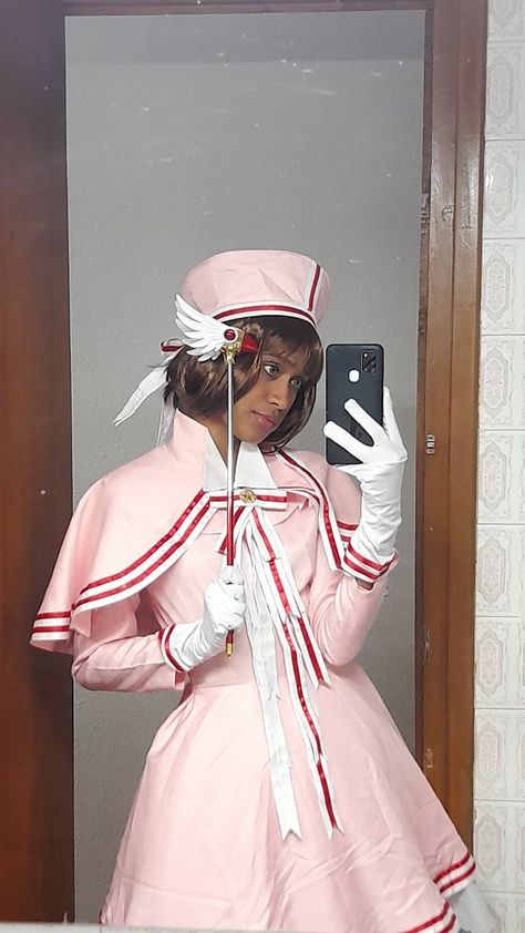 Cardcaptor Sakura Cosplay, Cosplay Sakura, Sakura Cosplay, Sakura Card Captor, Trendy Halloween Costumes, Sakura Card, Card Captor, Trendy Halloween, Cardcaptor Sakura