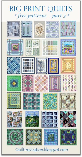 Big Pattern Quilt Large Prints, Bq4 Quilt Pattern Free, Quilt Pattern Large Print Fabric, Large Scale Print Quilt Patterns, Equilter.com Free Pattern, Bohemian Quilt Pattern Free, Large Print Quilt Patterns Free, Big Block Quilts Patterns Free, Big Print Quilt Patterns