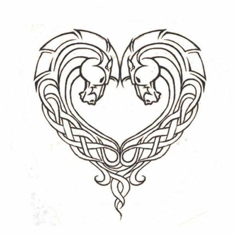 Rohan Horse Symbol, Celtic Horse Design, Viking Horse Tattoo, Celtic Horse Tattoo, Celtic Horse, Arte Viking, Horse Tattoo Design, Tapeta Harry Potter, Leather Tooling Patterns