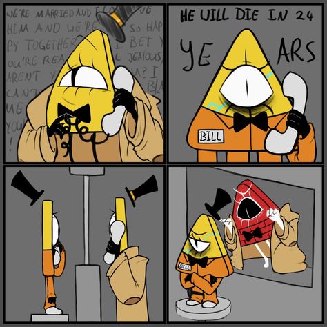 Gravity Falls Bill Cipher, Fall Humor, Fall Owl, Fall Memes, Gravity Falls Funny, Gravity Falls Bill, Animated Cartoon Characters, Gravity Falls Comics, Gravity Falls Art