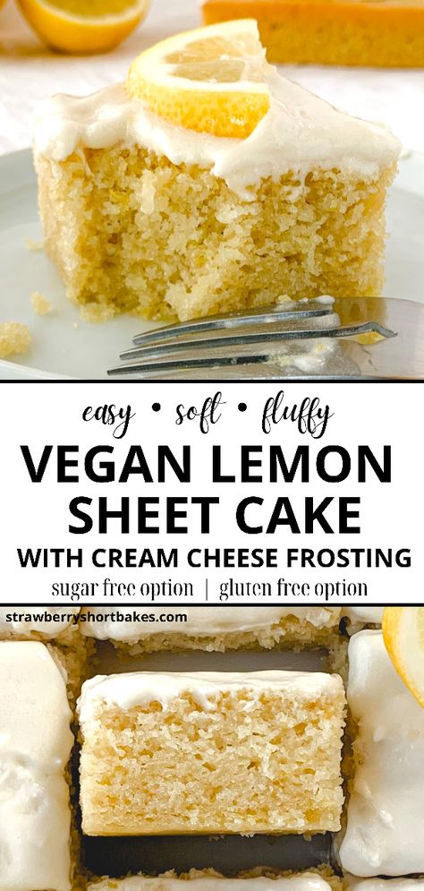 Vegan Sheet Cake Recipe, Gluten Free Sheet Cake Recipes, Gluten Free Dairy Free Cake Recipes, Gluten Free Sheet Cake, Vegan Sheet Cake, Lemon Sheet Cake Recipe, Gluten Free Dairy Free Cake, Lemon Sheet Cake, Gluten Free Lemon Cake