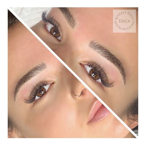 Microblading Eyebrows Shape Natural, Natural Microblading Eyebrow Shapes, Microblading Eyebrows Natural Look, Natural Microbladed Eyebrows, Natural Microblading Eyebrows Blonde, Natural Microblading Eyebrows Brown, Beautiful Eyebrows Natural, Eyebrow Microblading Shapes, Microblading Eyebrows Shape