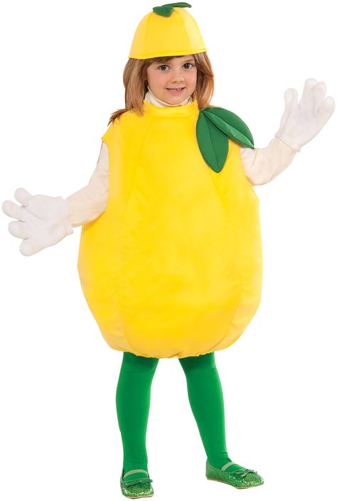 Lemon Costume, Fruit Costumes, Green Tights, Yellow Bodysuit, Food Costumes, Cosplay Cute, One Piece Cosplay, Stage Costume, Cute Costumes