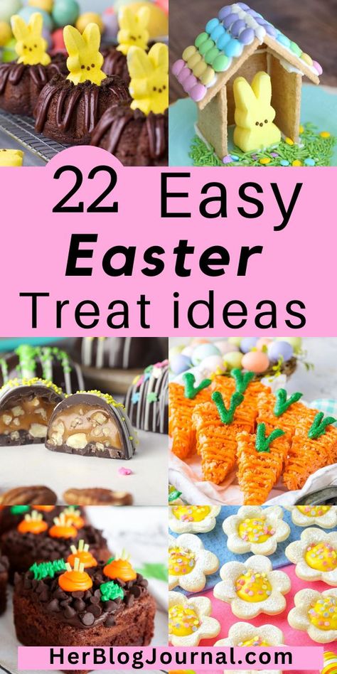 easter treat ideas with bunnies, carrots, flowers and so much more. Treat Ideas To Sell, Easter Sweets Ideas To Sell, Easter Treats To Sell, Easter Treats For Adults, Treats To Sell, Easter Treat Ideas, Sweets Table Ideas, Homemade Easter Gifts, Easter Dessert Ideas