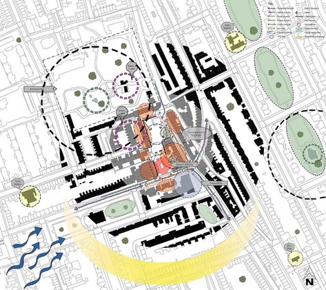 Introduction To Architecture Site Analysis — Archisoup | Architecture Guides & Resources Architectural Site Analysis, Architecture Site Analysis, Wood Pavilion, Site Analysis Architecture, Architecture Site Plan, Architecture Drawing Presentation, Site Model, Urban Design Diagram, Urban Analysis